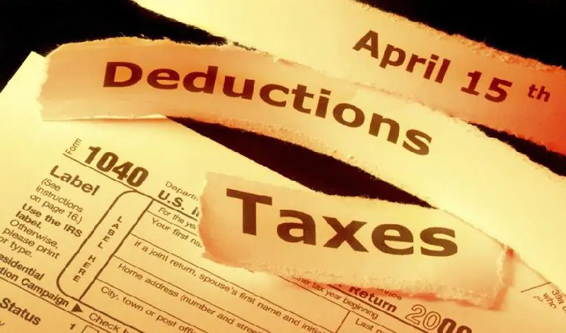 Types Of Tax Deductions