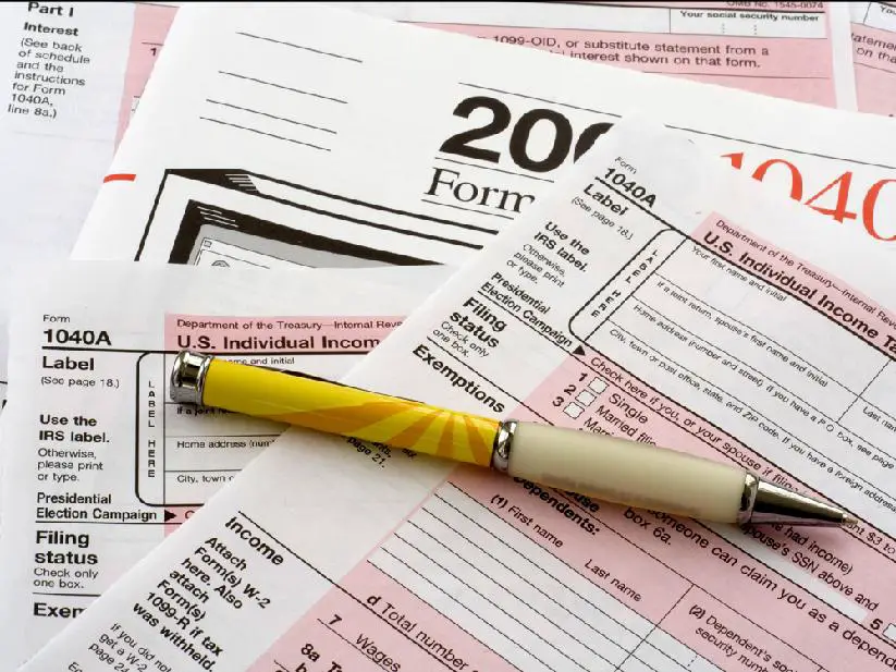 What is tax form 1040A?