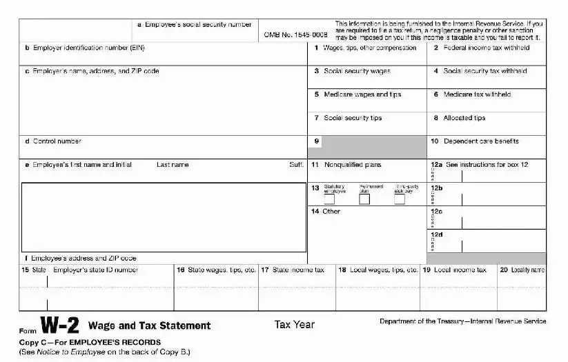 W-2 Form