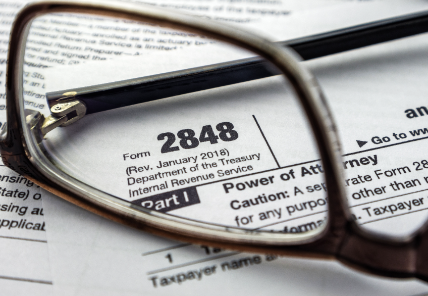 IRS – Power of Attorney and When to Use Form 2848 With the IRS